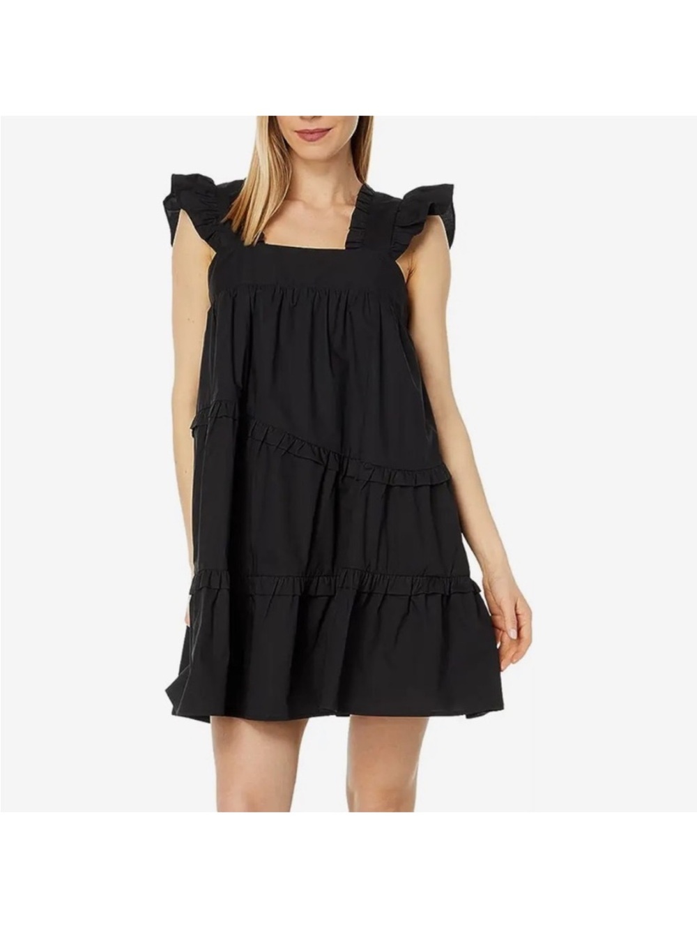 En Saison Byblos Tiered Mini Dress from Anthropologie